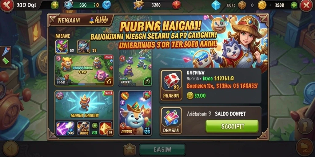 Tampilan awal KANGTOTO yang menarik.