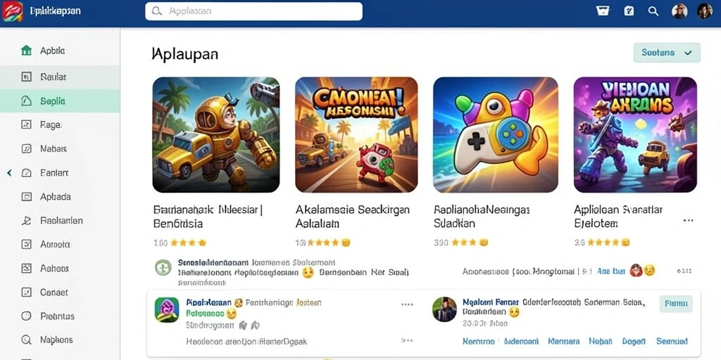 Tampilan antarmuka yang menarik dan mudah digunakan.