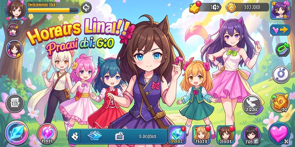 Screenshot menampilkan level pertama yang menawan.