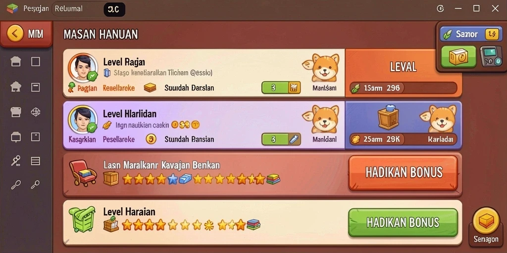 Antarmuka pengguna yang menarik dan mudah dinavigasi.