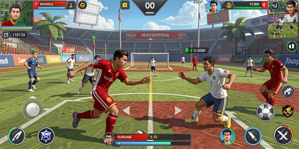 Tampilan utama SAKTI77 dengan karakter pilihan.
