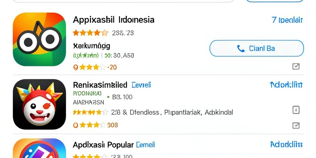 Tampilan antarmuka yang sederhana dan intuitif.